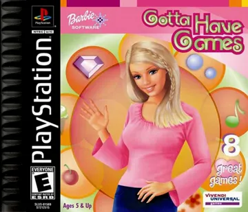 Barbie - Gotta Have Games (US) box cover front